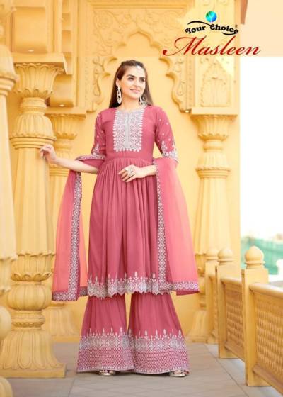 Masleen By Your Choice Designer Wedding Peplum Dress Collection